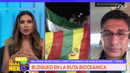 Bloqueo en ruta Bioceánica