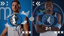 Doncic avoids injury in Mavs win over Timberwolves
