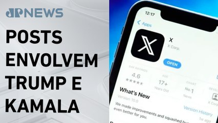 Plataforma X paga usuários para compartilhar fake news sobre eleições dos EUA, segundo BBC
