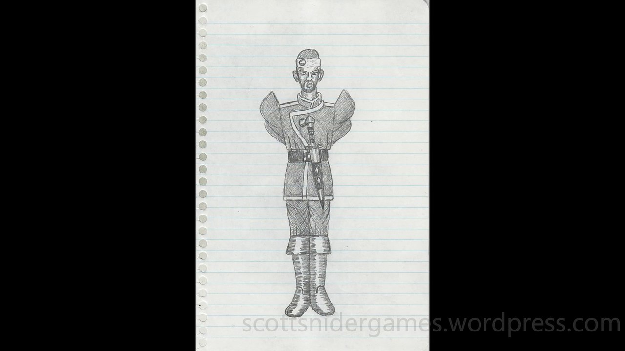Soldier Pencil Sketch Video #478 (10-30-2024)