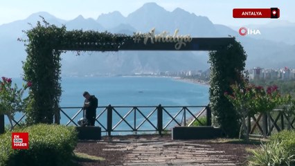 Antalya'dan ekim sonunda 'kıskandıran' görüntüler