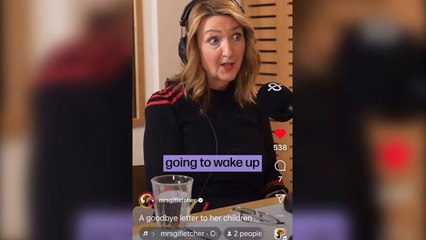 Victoria Derbyshire wrote ‘goodbye letter’ to sons before breast cancer surgery