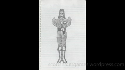 Soldier Pencil Sketch Video #479 (10-30-2024)