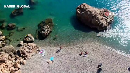 Antalya'dan Ekim ayı sonunda 'kıskandıran' görüntüler: “İstanbul'da montla gezen arkadaşlarım kıskanıyor”