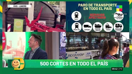 Paro de transporte en todo el país: cuáles son los servicios afectados