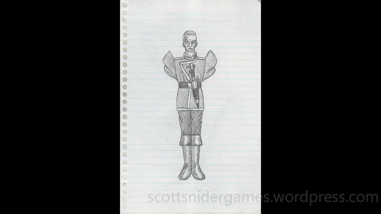 Soldier Pencil Sketch Video #480 (10-30-2024)