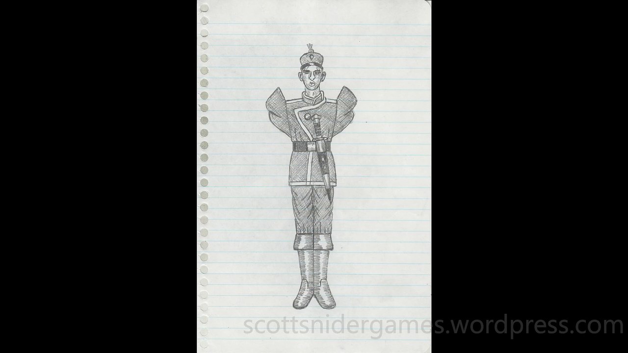 Soldier Pencil Sketch Video #484 (10-30-2024)