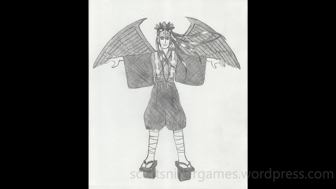 Tengu Pencil Sketch Video #1 (10-30-2024)