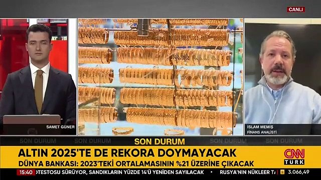 SON DAKİKA: Yatırımcı için altın alma zamanı mı? Uzman isimden CNN TÜRK'te net cevap