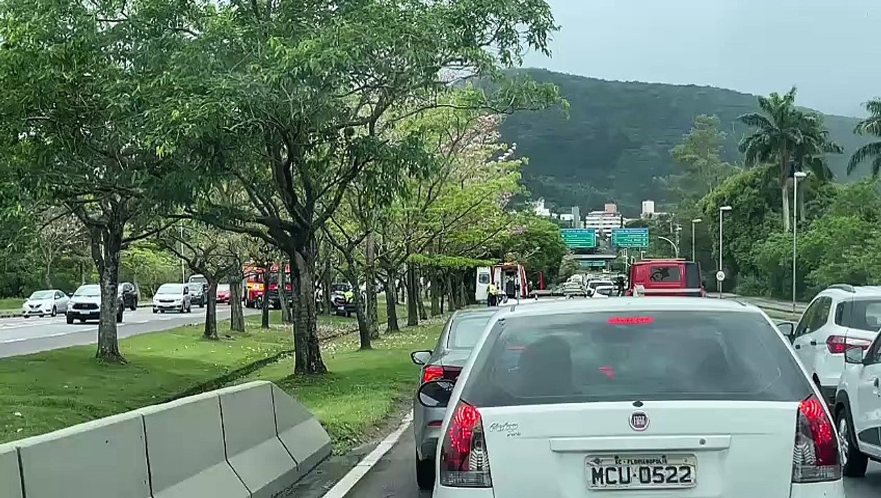Trânsito na Avenida da Saudade
