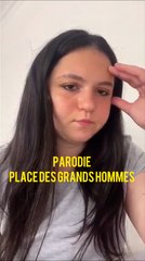 Parodie Place des grands hommes - Patrick Bruel