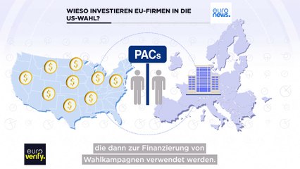 Fakten-Check: Warum investieren EU-Firmen indirekt Millionen in die US-Wahlen?