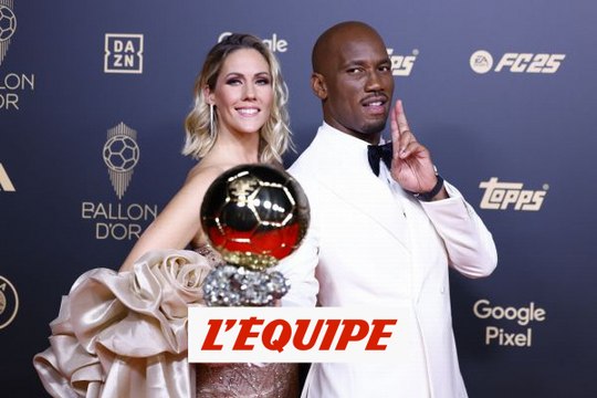 Dans les coulisses avec Didier Drogba et Sandy Heribert - Foot - Ballon d'Or