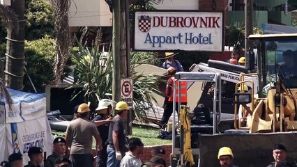 مقتل شخص وفقدان آخرين إثر انهيار فندق في الأرجنتين