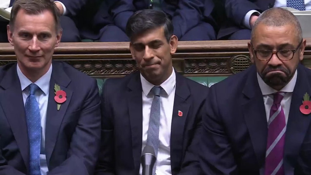 Watch Keir Starmer’s message to Rishi Sunak during Tory leader’s final PMQs