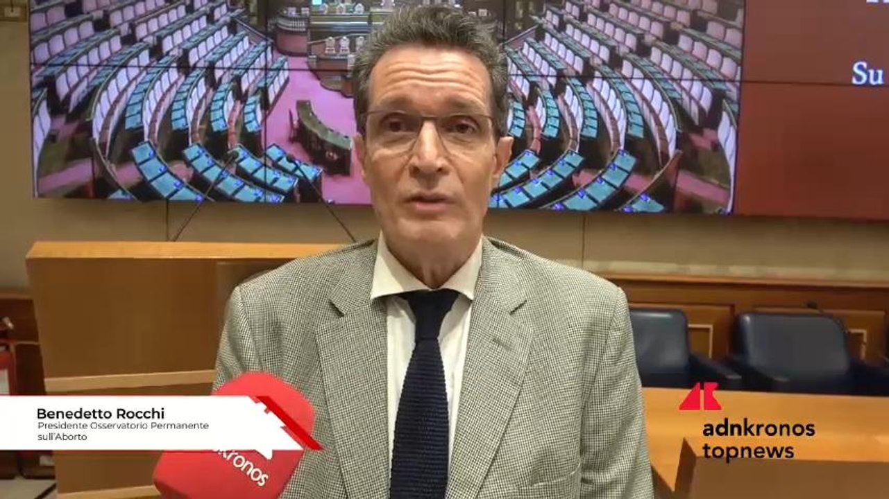 Aborto, Rocchi (Opa): "Con nostro rapporto dibattito su tema sarà ben strutturato"