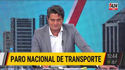  "ES UN PARO POLÍTICO" - Pdte. CÁMARA ARGENTINA DE COMERCIO