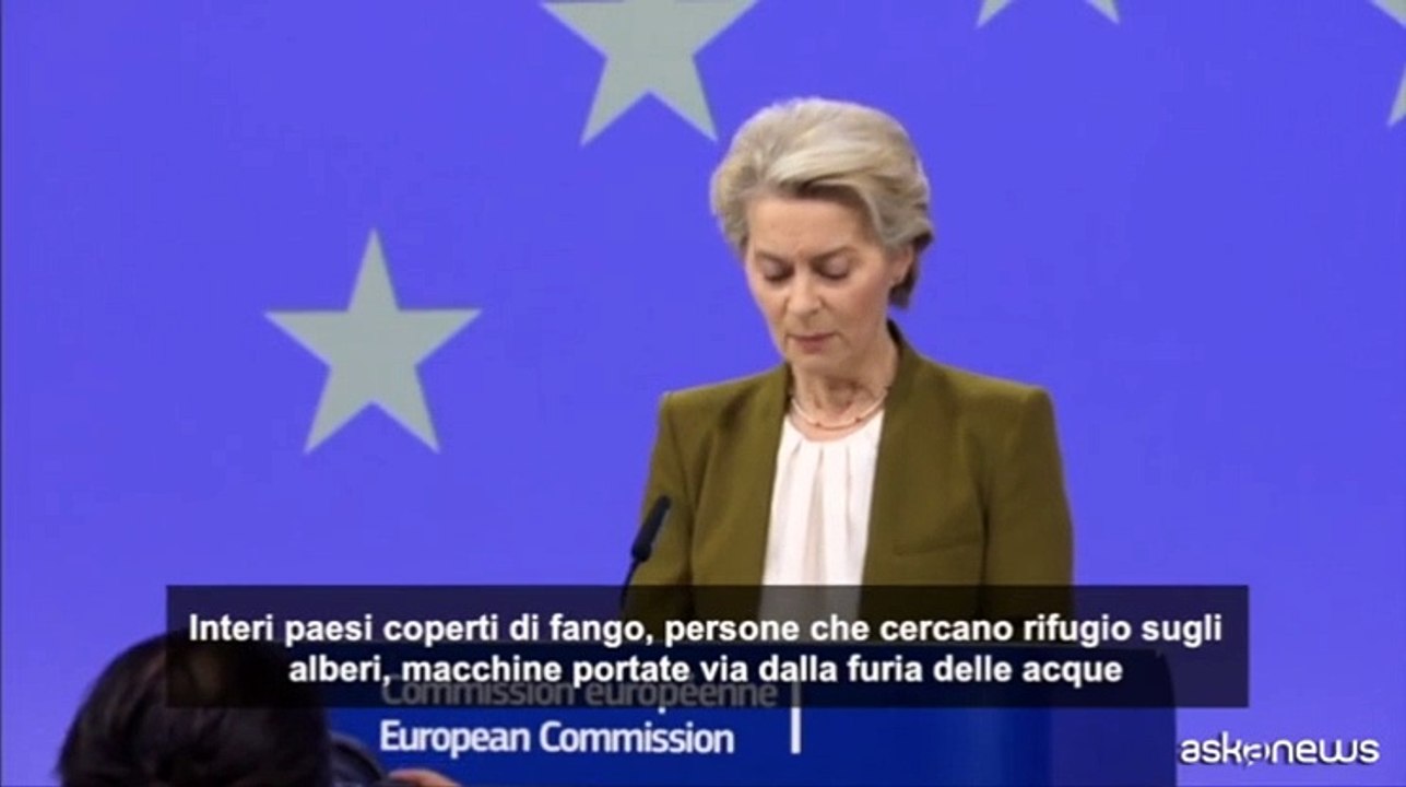 Ursula von der Leyen promette assistenza alla S...