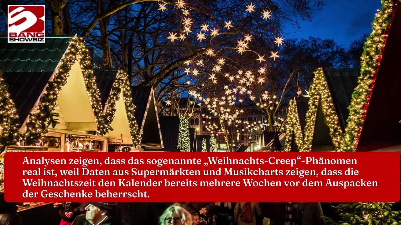 ,Weihnachts-Creep'-Phänomen läutet die Weihnachtszeit jedes Jahr früher ein