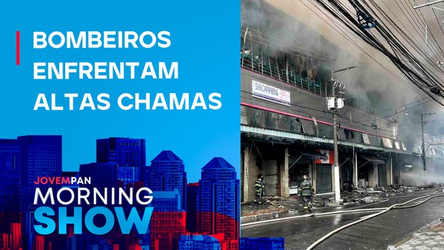 INCÊNDIO atinge SHOPPING 25 no Brás; SAIBA MAIS