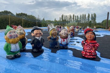 Un festival de nains de jardin