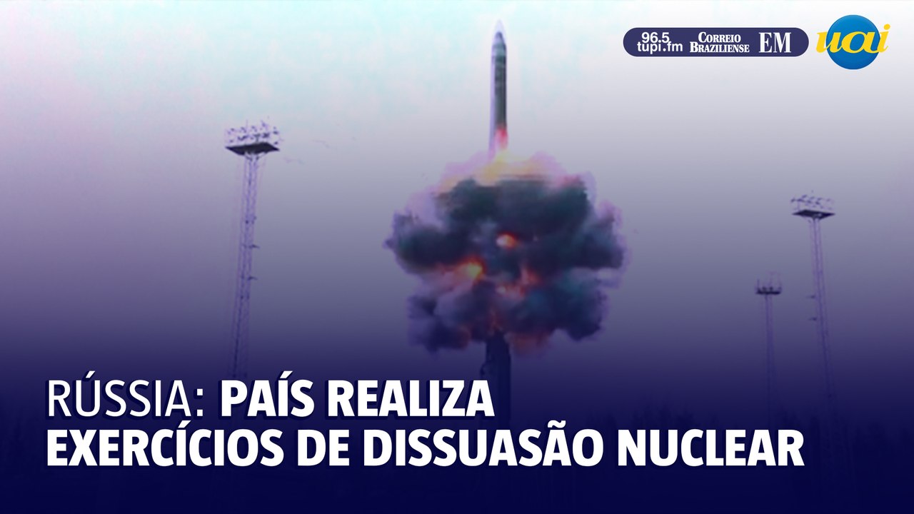 Rússia afirma ter realizado novos exercícios com forças de dissuasão nuclear