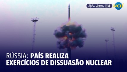 Rússia afirma ter realizado novos exercícios com forças de dissuasão nuclear