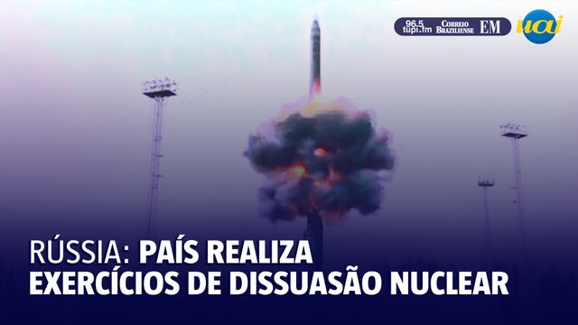 Rússia afirma ter realizado novos exercícios com forças de dissuasão nuclear