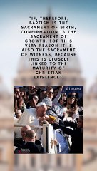 Confirmation is Not the Farewell Sacrament