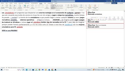 ✍ Como FUNCIONA el CONTROL de CAMBIOS en WORD FÁCIL y RÁPIDO