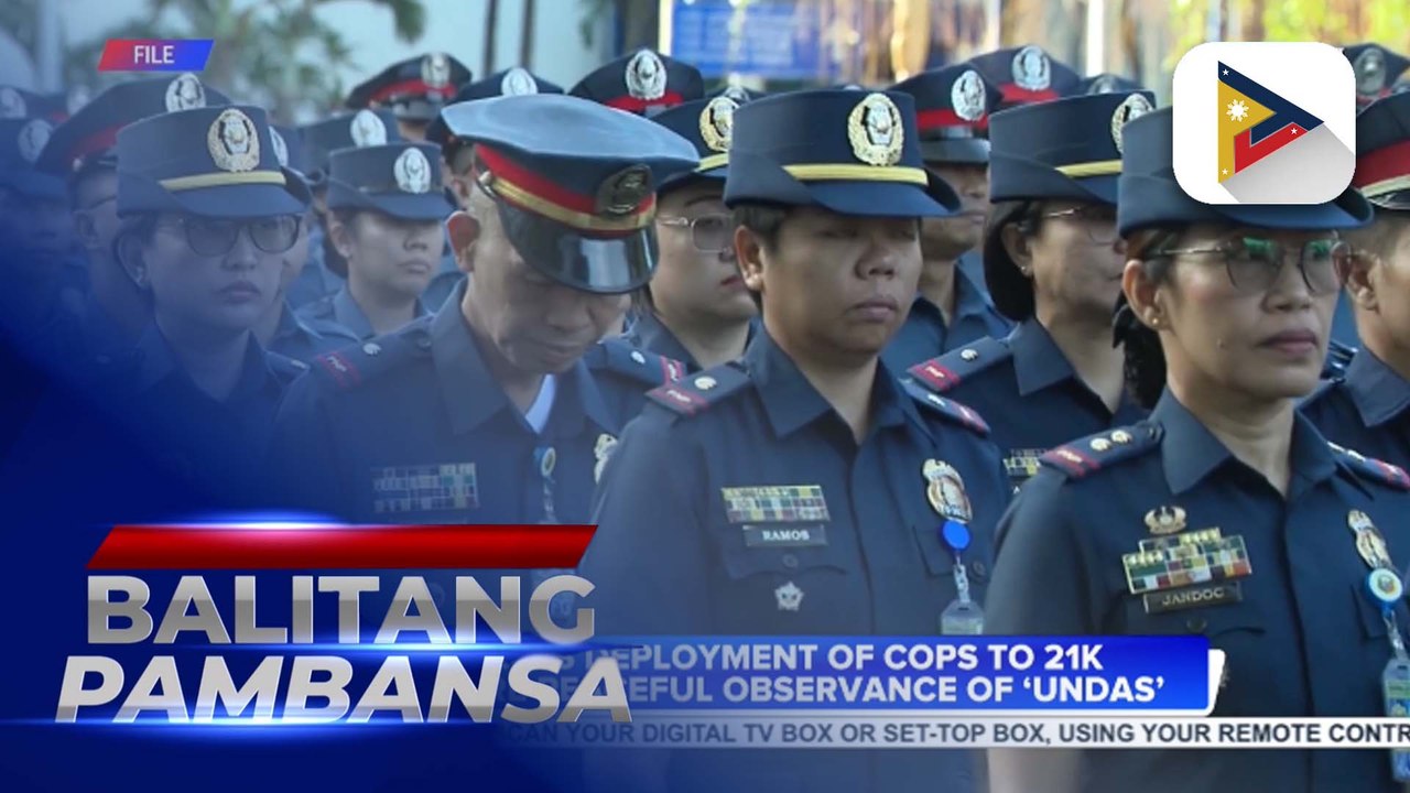 PNP on heightened alert, hikes deployment of cops to 21K to ensure peaceful observance of ‘Undas’