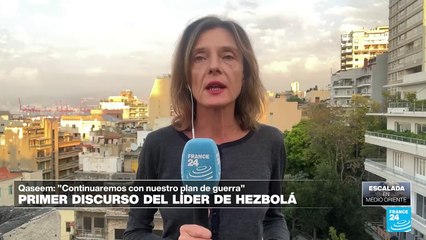 Informe desde Beirut: nuevo líder de Hezbolá da su primer discurso y asegura que "guerra continuará"