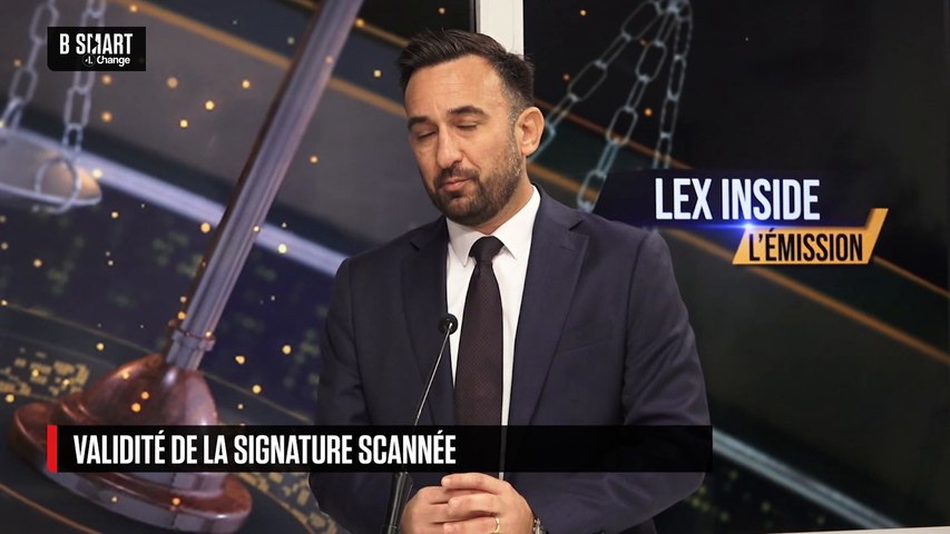 Une signature scannée n'est pas assimilable à une signature électronique