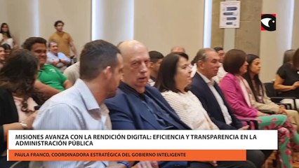 Misiones avanza con la rendición digital eficiencia y transparencia en la administración pública