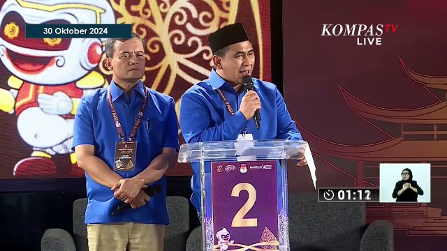[FULL] Pernyataan Penutup Cagub-Cawagub di Debat Perdana Pilkada Jateng 2024