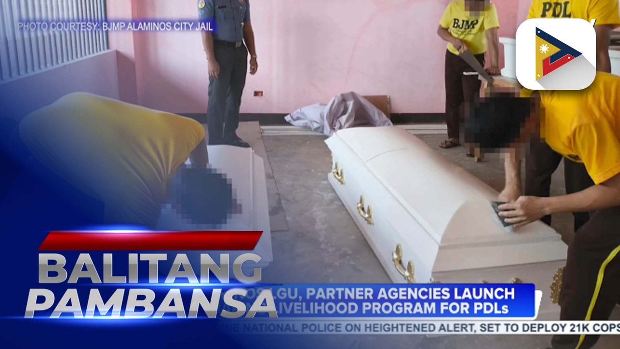 BJMP, Alaminos LGU, partner agencies launch casket-making livelihood program for PDLs