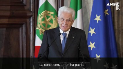 Mattarella: "Rimuovere i divari territoriali nella Sanita'"