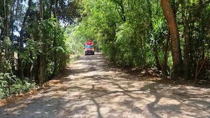 Bombeiros atendem vítima de queda de plano elevado em área rural
