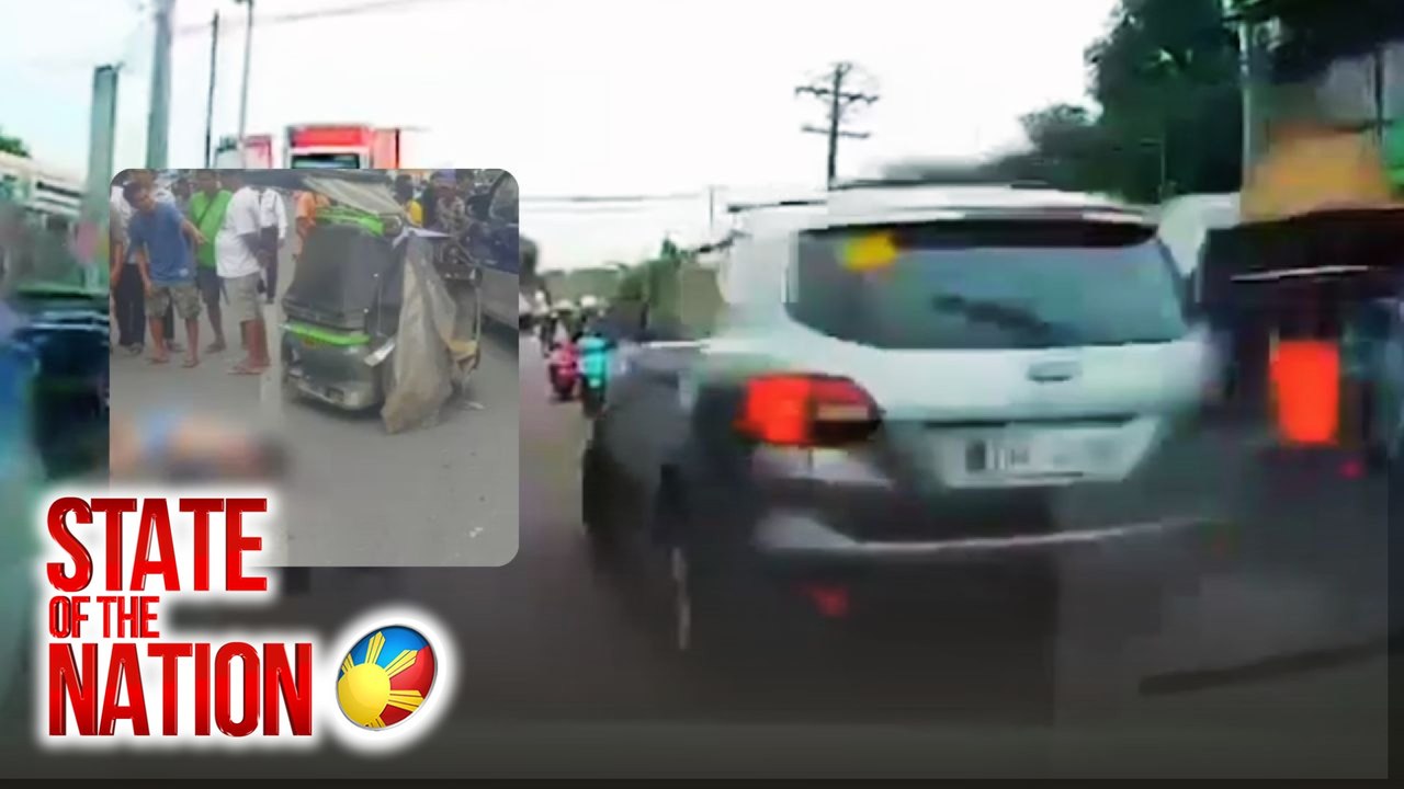 Tricycle driver, patay sa pag-araro ng SUV sa 7 sasakyan | SONA