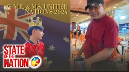 Tatay na nag-ikot para papusuan ang larawan ng anak na kasali sa contest, pinusuan din ng netizens | SONA