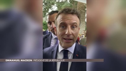 Emmanuel Macron : «Je ne ferai aucune remarque sur des choses qui n'ont aucun intérêt»