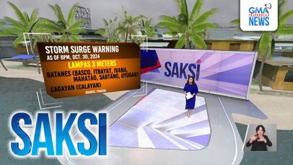 Storm surge, posible sa ilang bahagi ng Batanes at Cagayan dahil sa Super Bagyong Leon | Saksi