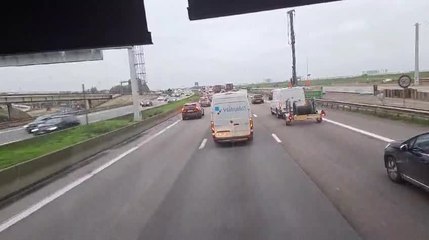 Les supporters en chemin