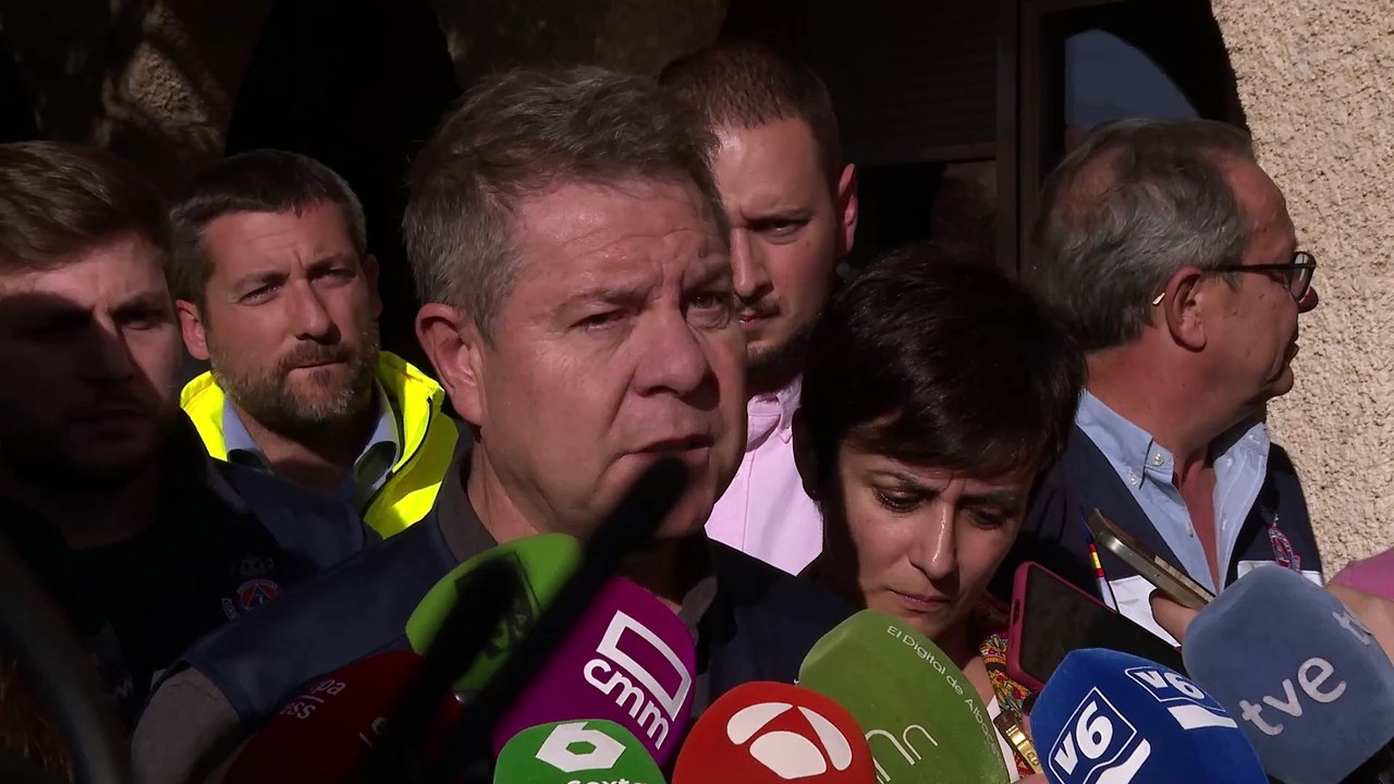 García Page declara tres días de luto oficial en la región