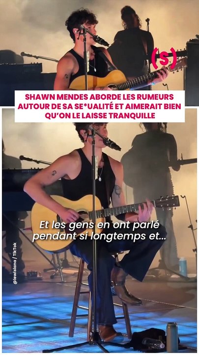 SIMONE - NEWS : Shawn Mendes aborde les rumeurs autour de sa se*ualité et aimerait bien qu'on le laisse tranquille
