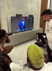 Real Madrid taraftarı televizyonu kırdı