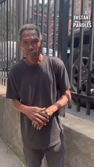 L’histoire de cet homme sans-abri a touché le coeur d’un homme qui lui a offert 500 dollars