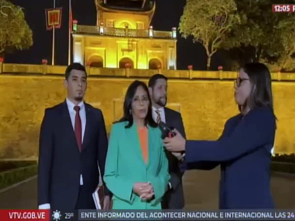 Vpdta. Delcy Rodríguez finaliza visita a Vietnam donde afianzaron relaciones bilaterales