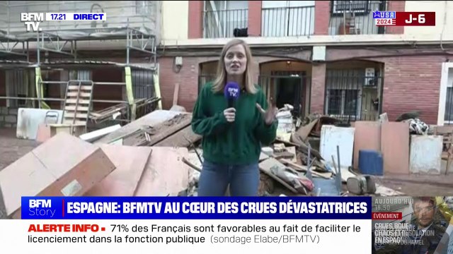 Il y a eu une montée très rapide des eaux : Le témoignage d'un habitant d'Aldaya, dans la province de Valence, après les inondations qui ont touché la région