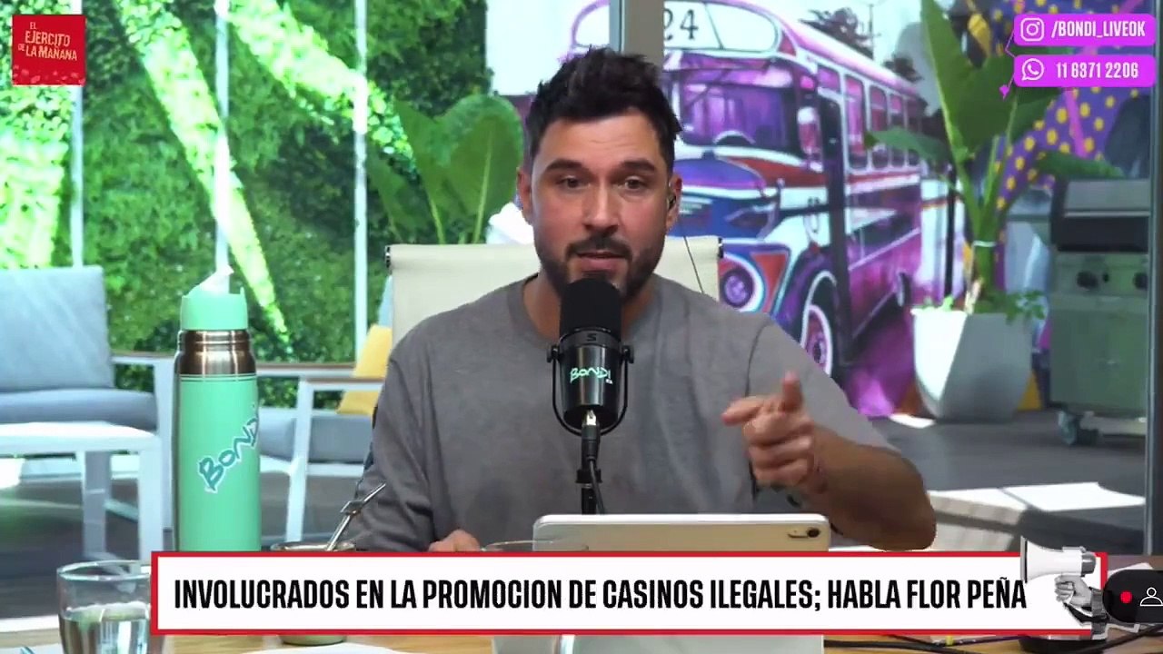 Flor Peña habla, por primera vez, de su acusación por apuestas ilegales